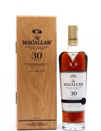 麥卡倫 The Macallan Sherry Oak Cask 30 Years Old 700ml, 2021 Annual Release